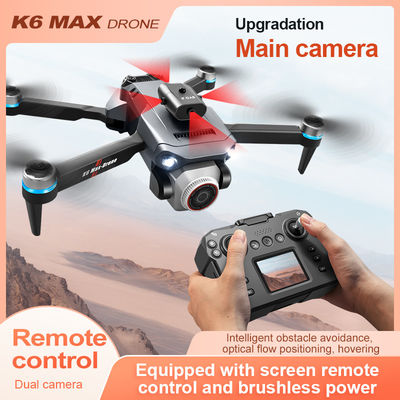 Iqoem K6 Drohne mit 4K HD Kamera Wifi Fpv 360 Hindernisvermeidung und Auto Folge Professioneller Klappquadcopter Hubschrauber