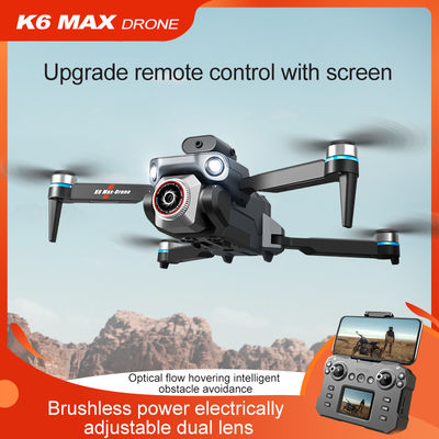 Iqoem K6 Drohne mit 4K HD Kamera Wifi Fpv 360 Hindernisvermeidung und Auto Folge Professioneller Klappquadcopter Hubschrauber