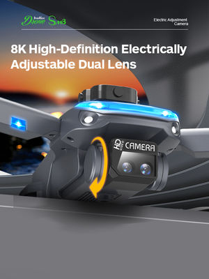 S118 Drohne mit 4K-Doppelkamera 5g WLAN 360 Hindernisvermeidung Fpv Bürstenloser Motor Rc Quadcopter Mini Drohne Profi