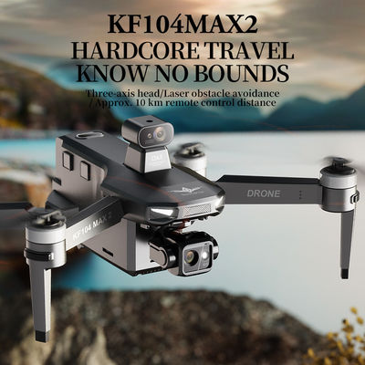 Design Kf104 Max 2 Drohne Rc 5g WLAN Drohne 4k Professional mit 3-Achsen-Anti-Schütteln Gimbal Hindernisvermeidung Bürstenloses Quadcopter