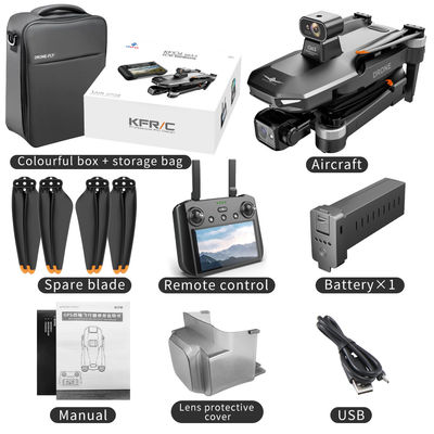 Design Kf104 Max 2 Drohne Rc 5g WLAN Drohne 4k Professional mit 3-Achsen-Anti-Schütteln Gimbal Hindernisvermeidung Bürstenloses Quadcopter