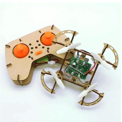 Bauen und lernen Diy Holzbau Drohne Quadcopter Rc Drones Kit Set Spielzeug Bildung für Schüler Kinder unterrichten