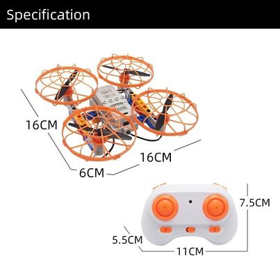 Dual Shape Drone mit 360-Grad-Flip-Funktion Bausteinmontage