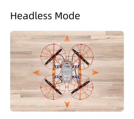 Dual Shape Drone mit 360-Grad-Flip-Funktion Bausteinmontage