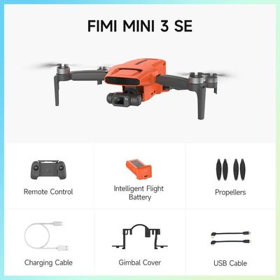 Tragbare RC-Drohne mit Kamera 4k 3 Achsen Gimbal 29min Langstrecken Quadcopter Luftbogen Optischer Fluss Auf Live-Drohne