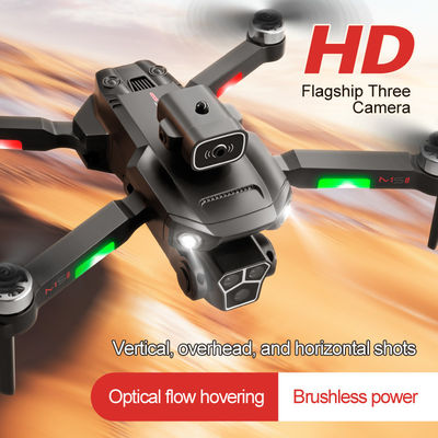 Mühelose M1s Drohne mit 4k HD 3 Linsen Kamera Wifi Fpv Bürstenlos 360 Grad Rolling Hindernis Vermeidung Quadcopter
