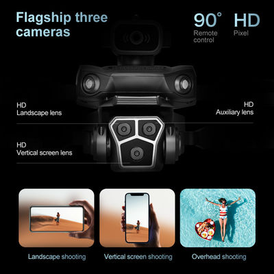 Klappbare Quadcopter Rc Dron M1s Mini-Drone 5g Wifi Fpv 4k Professionelle Hindernisvermeidung Dual-Kamera für Anfänger-Drohnen