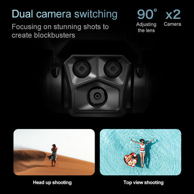 Lu900 Mini Drohne 4k Doppelkamera Drohne mit 5g WLAN Fpv Abs Fernbedienung Spielzeug 100m Bildübertragungsabstand Ja Gyro