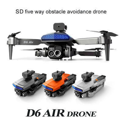 D6 Air Mini Drone Professional 4k HD Kamera Quadcopter mit Klappkonstruktion Hindernisvermeidung und Fernbedienung