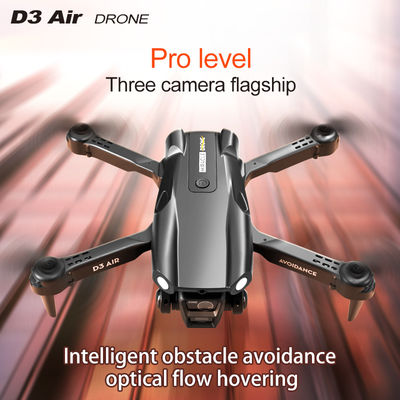 2024 D3 Air Drone LED-Licht 360-Grad-Tumbling Headless-Modus Optical Flow Positionierung Klappbare RC-Drohne für Anfänger