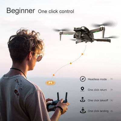Anfänger-Betreiber-Fähigkeitsniveau Portable RC-Drohne mit Hindernisvermeidung und Dreifachkamera D3 Pro 4k Bürstenloser Motor