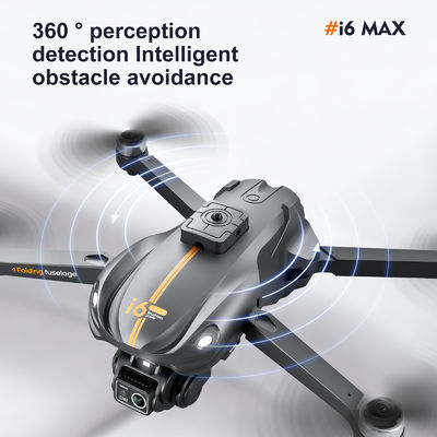 I6 Max Hindernisvermeidung Nacht 4k Dual Camera Aerial Fpv Drohne Bürstenloser Motor Windbeständiger optischer Fluss Rc Quadcopter