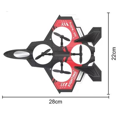 D17H Farbenfrohes Spielzeug Flugzeug Fernbedienung Flugzeug Fernbedienung Spielzeug in Schaumstoff und Einfachverpackung CM 31X26X10.5