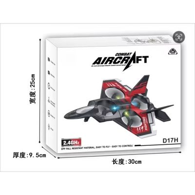 D17H Farbenfrohes Spielzeug Flugzeug Fernbedienung Flugzeug Fernbedienung Spielzeug in Schaumstoff und Einfachverpackung CM 31X26X10.5