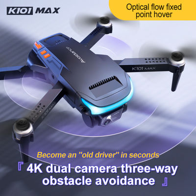 K101 Max Hindernisvermeidung Optical Flow Positioning 4k Hd Dual Foldable Quadcopter Spielzeug Drohnen Vs E88 E58 Kamera Mini Drohne