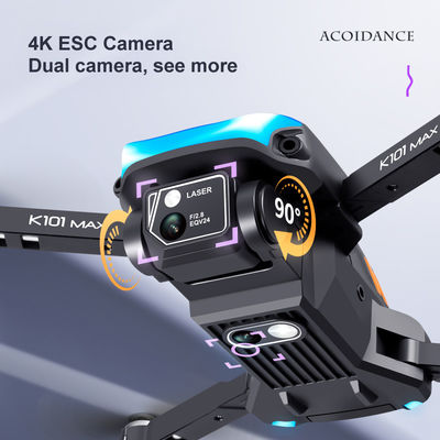 Einsteiger-Betriebsperson Qualifikationsstufe K101 Max Drohne 4k Kamera und GGPS Mini-Spielzeug Drohne mit maximal 18-25 Minuten Flugzeit