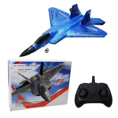 FX622 RC Flugzeug Fernbedienung Flugzeug F22 Modell Spielzeug Kleines Schaumflieger mit Lichtern Kämpfer für das Upgrade 2,4 GHz Frequenz