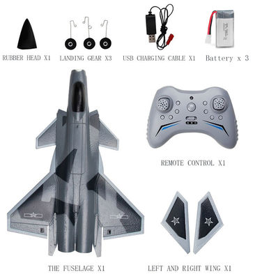 Unisex 2.4G 4-Kanal 6-Achse Gyro EPP Schaum J20 RC Gleiter Flugzeug Festflügel Außen Fernbedienung RC Flugzeug Flugzeug Spielzeug