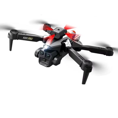 Optical Flow Drone mit dreifacher 4K-Kamera Wifi Fpv Kamera Stabilisator für Anfänger Hindernisvermeidung RC Quadcopter 2.4G