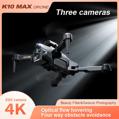 Optical Flow Drone mit dreifacher 4K-Kamera Wifi Fpv Kamera Stabilisator für Anfänger Hindernisvermeidung RC Quadcopter 2.4G