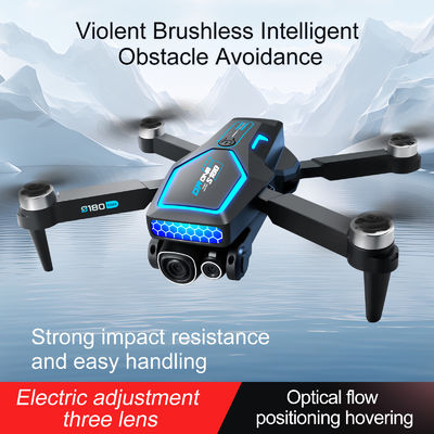 S180 Rc Bürstenlose Drohne Hd Elektrische Anpassung Luftfotografie WLAN Optischer Fluss 4 Achsen Flugzeug Hindernisvermeidung für Anfänger