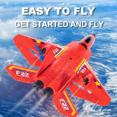AA-Steuerung Batterie Rc Flugzeuge Spielzeug für Jungen Mädchen Kinder Anfänger 2.4 ghz 2 Fernbedienung Flugzeug mit Ready-to-Go Montage