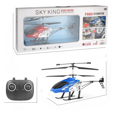 Anfänger Ausbildung STEAM Training HUGTEC F880 3.5 Kanal Spielzeug Hubschrauber 2.4G Fernbedienung Hubschrauber Mini Rc Hubschrauber