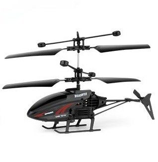 19X4X11 CM HUGTEC F370 Leichtgewichts-Spielzeug-Gesten-Sensing-Hubschrauber mit Gyroskop-Ausstattung