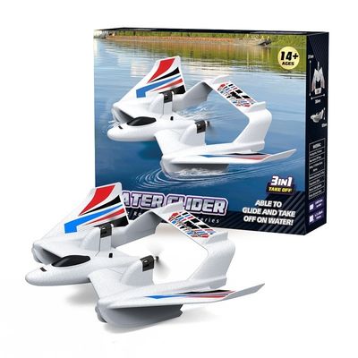 2 Kanäle Epp Schaum Rc Wasserflugzeug Fernbedienung Spielzeug für Kinder Altersbereich 5 bis 7 Jahre Stromquelle Amphibien