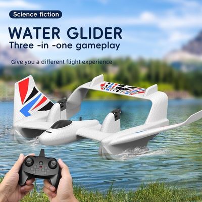 2 Kanäle Epp Schaum Rc Wasserflugzeug Fernbedienung Spielzeug für Kinder Altersbereich 5 bis 7 Jahre Stromquelle Amphibien