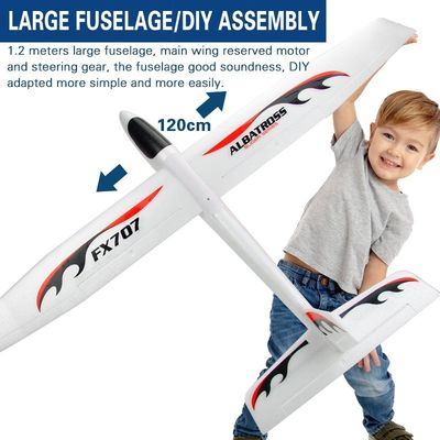 Drohne Typ ja 2024 2,4 GHz Fx707 Flugzeug Rc Flugzeug 2ch Epp Craft Fernbedienung Flugzeug Elektro Lustiges Rc Segelflugzeug