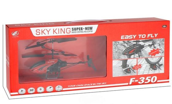 3D Flip Stunt Helikopter F350 Präzisionskontrolle Spielzeug Helikopter mit stabiler Flugleistung und 20 Minuten Ladezeit