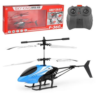 F360 2.4Ghz Anti-Interferenz Hubschrauber Anfänger bis Profi Hubschrauber Miniaturflugspielzeug 6*AA Controller Batterie