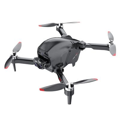 12 MIN Fernzeit Fpv Drohne mit Dual-Kamera 4k Hindernisvermeidung einstellbare Linse Ein Schlüssel Start/Land App Wifi-Steuerung