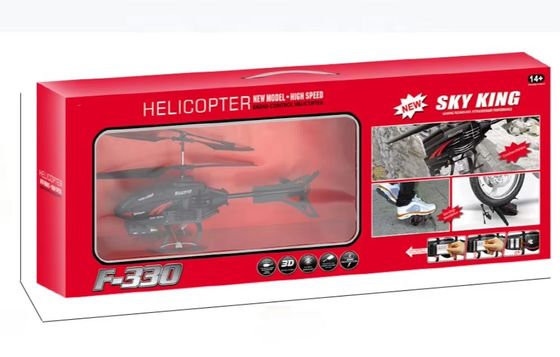 Erleben Sie den Nervenkitzel des Fliegens mit dem USB-Wiederaufladbare F330 Mini Helikopter und LED-Licht