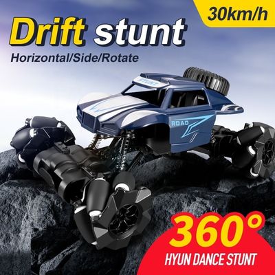 Original-Box-Paket beinhaltet 360-Rotations-Radio-Steuerung Stunt Rc Drift Rennwagen mit Licht und Licht M3 9 Kanäle