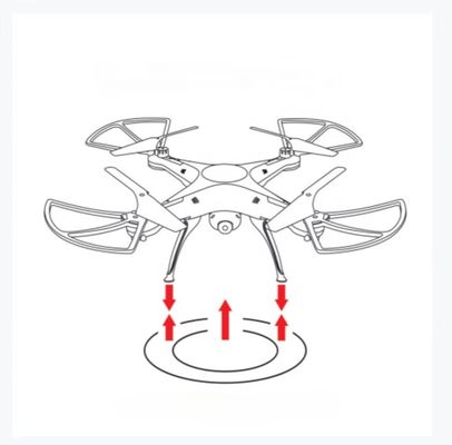 D5Hw Hot Products Drohne Hoch Beliebtheit Bürstenlose Motor Drohne Kamera Wi-Fi Drahtlose Kommunikationstechnologie 45X45X8 Größe