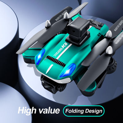 Aluminiumlegierung 2024 K8 Drohne Doppelkamera Vierachs-Faltflugzeug mit Hindernisvermeidung und RC-Hubschrauber Dron 8k Pro