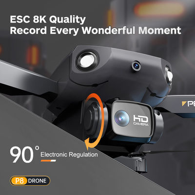 Steuerung Typ P8 Drohne Dual Esc 4k Hd Kamera Klappbare Rc Fernbedienung Quadcopter Fotografie Wifi Fpv Mini Drohnen Junge Geschenke Spielzeug Vs F189