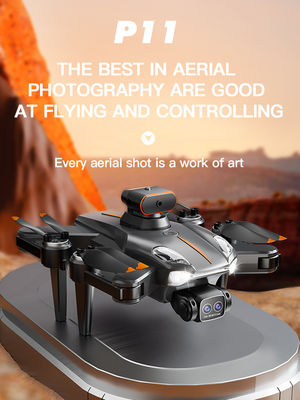Professionelle P11max WLAN Drohne 10-20min Maximale Flugzeit Dual 8k HD Kamera Hindernisvermeidung 60 Minuten Ladezeit