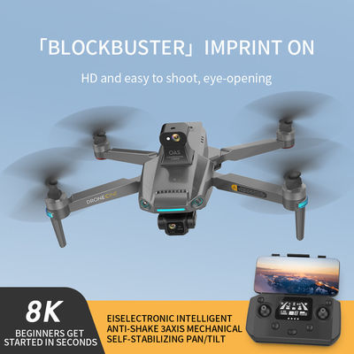 3km Reichweite S808 Drohne mit 8k Kamera 5g WLAN 3 Achsen Eis GPS Langstrecke 3km Bürstenloser Motor Klappquadcopter Drohnen