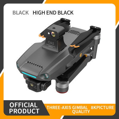 3km Reichweite S808 Drohne mit 8k Kamera 5g WLAN 3 Achsen Eis GPS Langstrecke 3km Bürstenloser Motor Klappquadcopter Drohnen