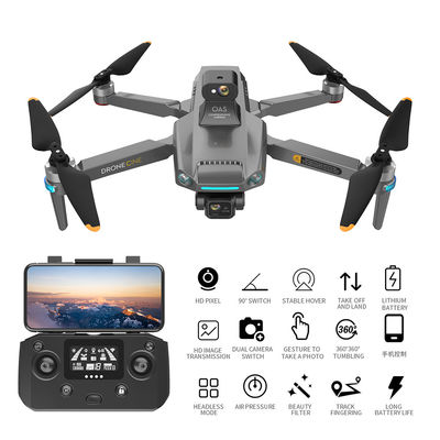 3km Reichweite S808 Drohne mit 8k Kamera 5g WLAN 3 Achsen Eis GPS Langstrecke 3km Bürstenloser Motor Klappquadcopter Drohnen