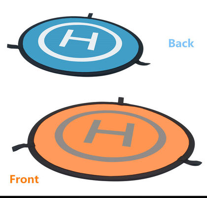 Orange Blue Drone Landing Pad Wasserdichte Plattform für 55cm Drohnen und RC Quadcopters