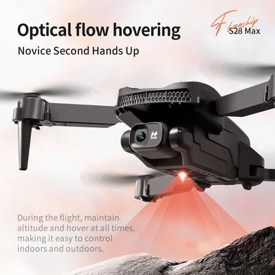 S28 Max Rc Fernbedienung Contral Doppelkamera Drohne Mit 4K Kamera Fpv Drohne Flugzeug Spielzeug Mini Drohne 100 m Fernbedienung