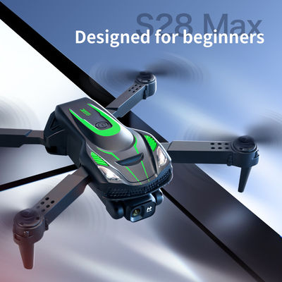 S28 Max Rc Fernbedienung Contral Doppelkamera Drohne Mit 4K Kamera Fpv Drohne Flugzeug Spielzeug Mini Drohne 100 m Fernbedienung