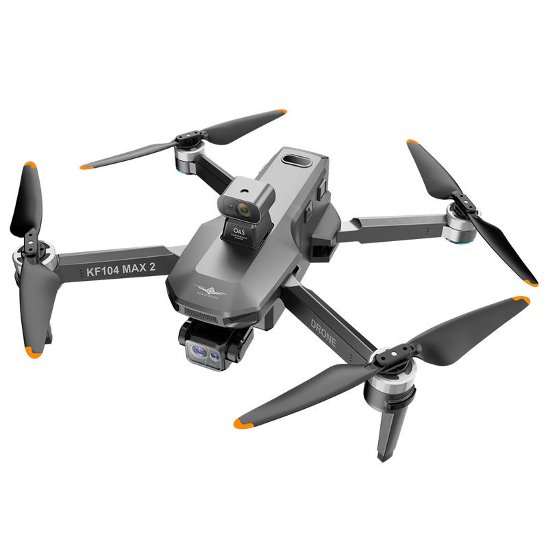 Design Kf104 Max 2 Drohne Rc 5g WLAN Drohne 4k Professional mit 3-Achsen-Anti-Schütteln Gimbal Hindernisvermeidung Bürstenloses Quadcopter