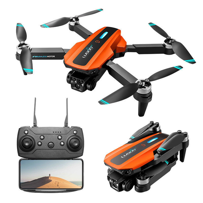 Lu900 Mini Drohne 4k Doppelkamera Drohne mit 5g WLAN Fpv Abs Fernbedienung Spielzeug 100m Bildübertragungsabstand Ja Gyro