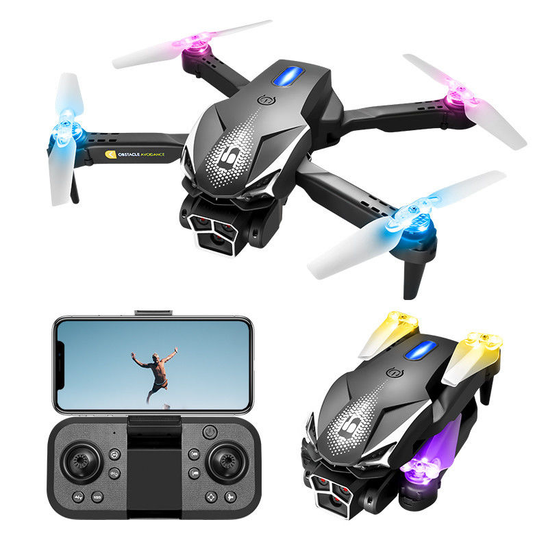Anfänger Hobby Drohne Mit Kamera 480p 30m WLAN Bildübertragung Optischer Flow Waypoint Fliegende Drohne Hindernisvermeidung Mini-Flugzeug