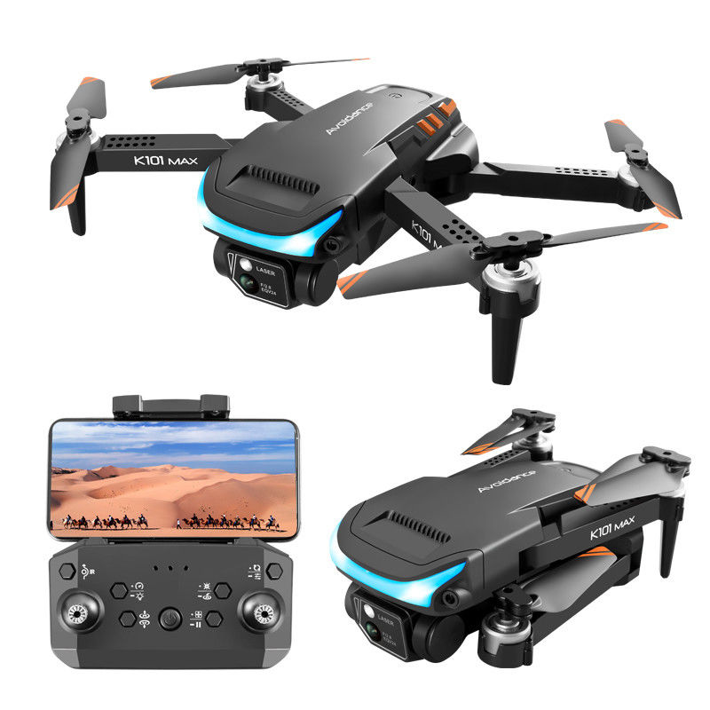 Einsteiger-Betriebsperson Qualifikationsstufe K101 Max Drohne 4k Kamera und GGPS Mini-Spielzeug Drohne mit maximal 18-25 Minuten Flugzeit